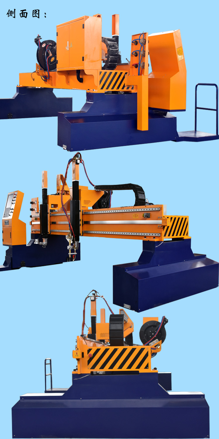 XRSK-LMS重型龍門(mén)式數(shù)控切割機(jī)2